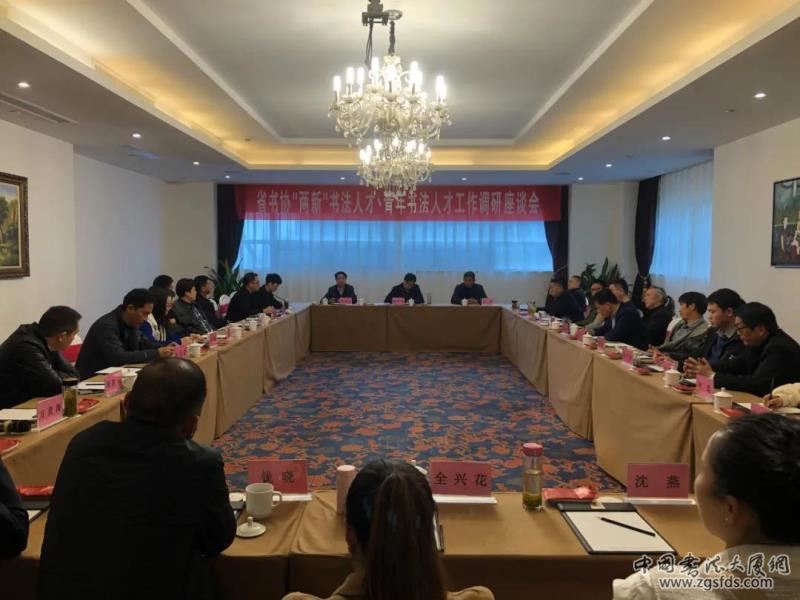 省书协“两新”书法人才、青年书法人才工作调研座谈会在芜湖召开